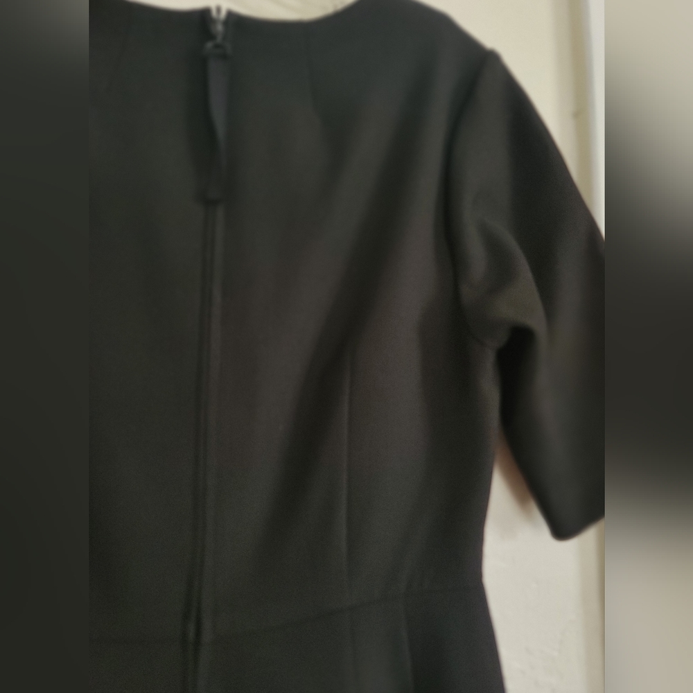 New Laws Of Motion The Alpha Black Sheath Dress Size 8 Stretch Classic Tailored - Picture 11 of 16